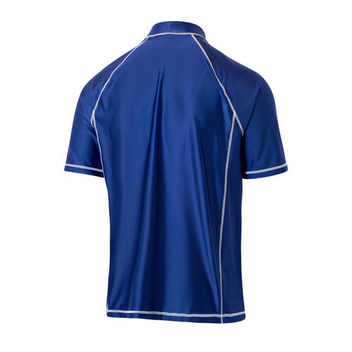 Uv Skinz Short Sleeve Active Sun & Swim Shirt In Dark Navy