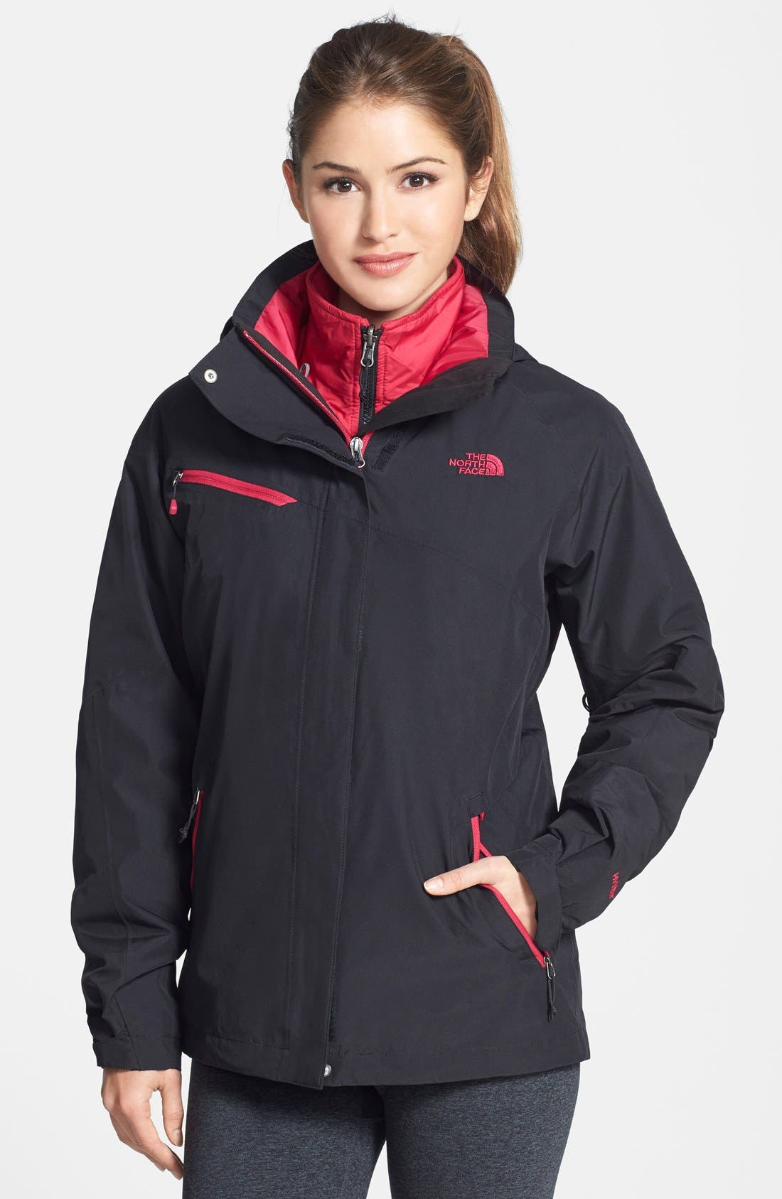 north face cinnabar triclimate