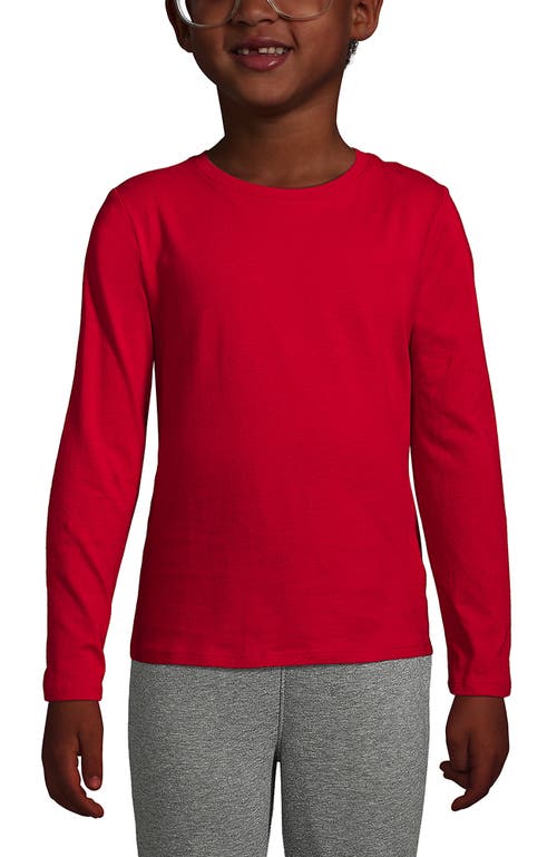 LANDS' END LANDS' END SCHOOL UNIFORM GIRLS LONG SLEEVE ESSENTIAL T-SHIRT