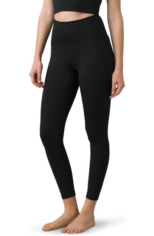 prAna Becksa 7/8 Leggings Solid Black at Nordstrom,