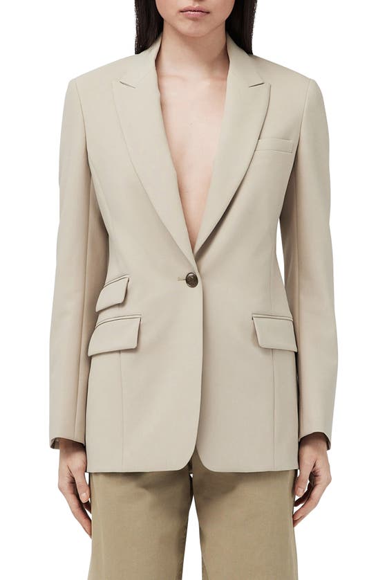Rag & Bone Foster One-button Blazer In Stn