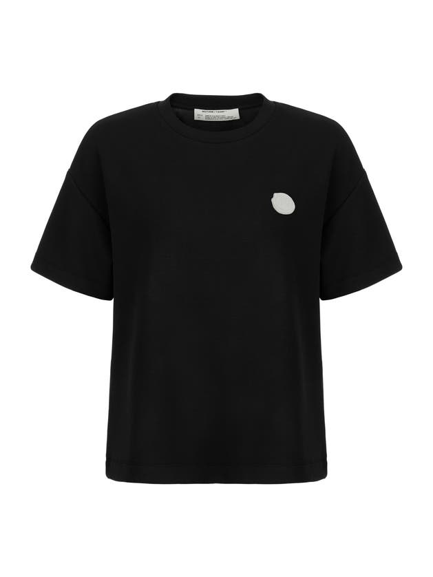 Shop Nocturne Oversized Crew Neck T-shirt In Black