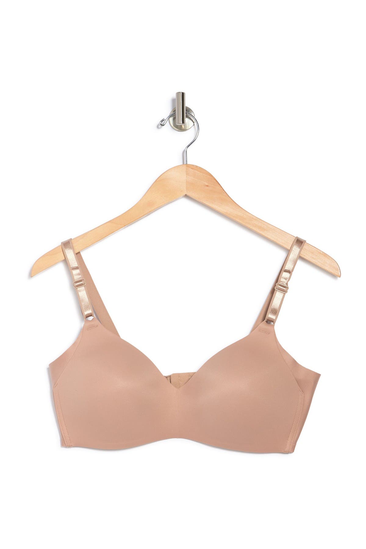 Warner's No Side Effects Wireless Bra 1056 In Tstd Almon