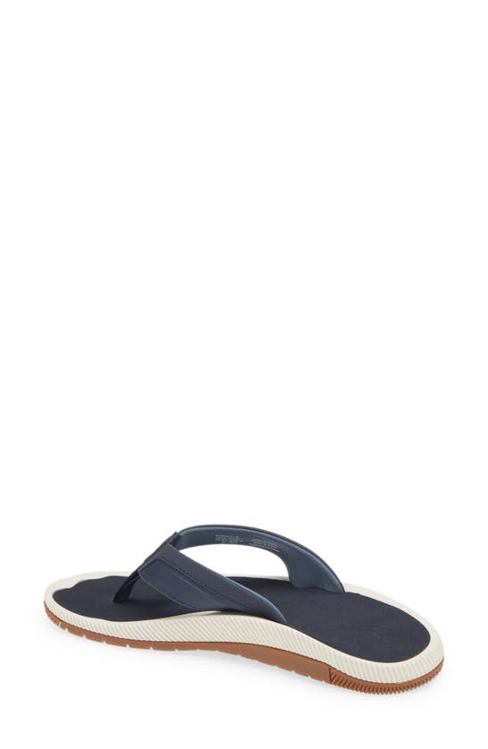 Olukai Kukulu Flip Flop In Trench Blue / Trench Blue | ModeSens