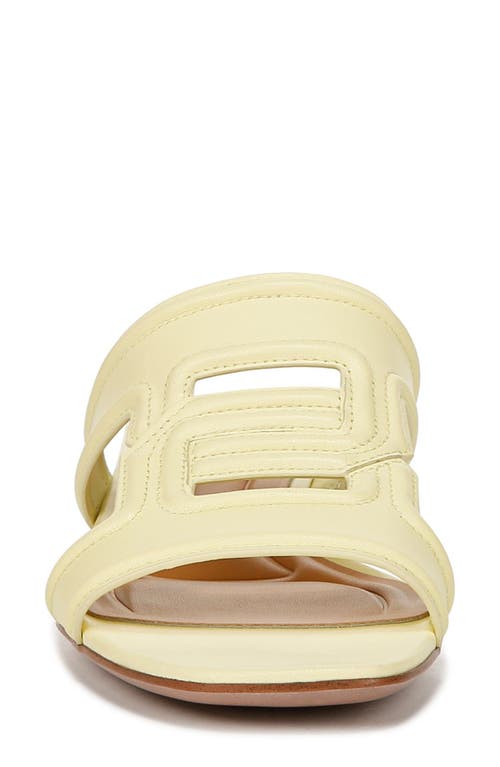 Sarto By Franco Sarto Marina Slide Sandal In Yellow