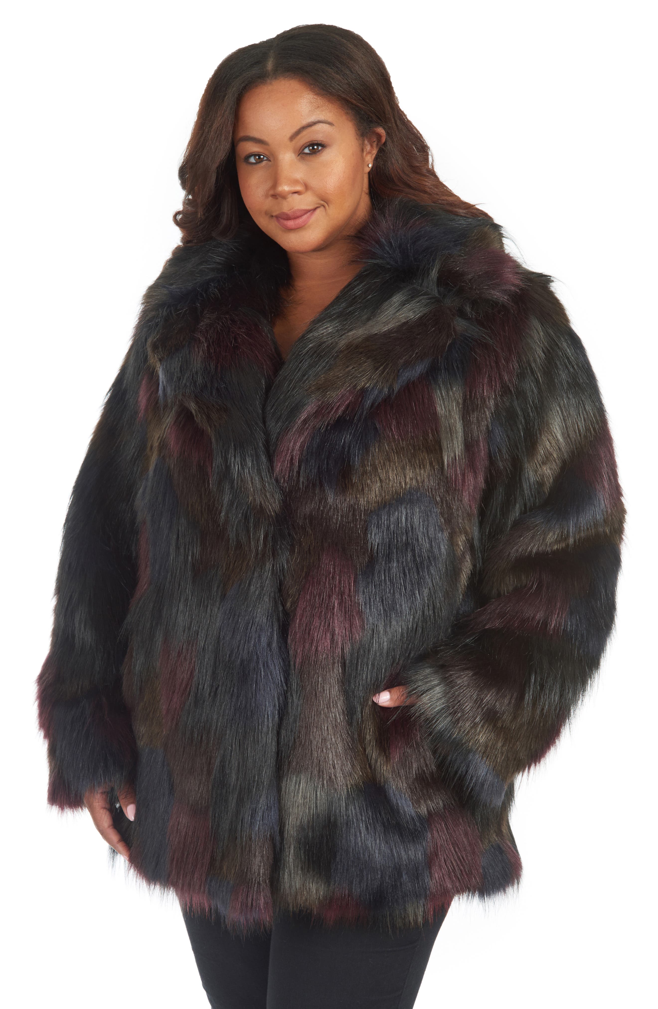 Rachel Rachel Roy | Notch Lapel Faux Fur Jacket | HauteLook