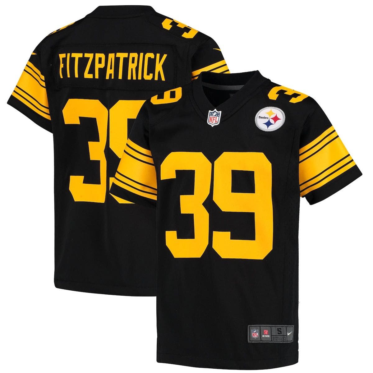 steelers color rush jersey youth