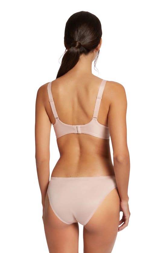 Shop Wolford Sheer Touch Soft Cup Underwire Bra In Rose Powder