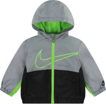 Fleece lined windbreaker nike best sale