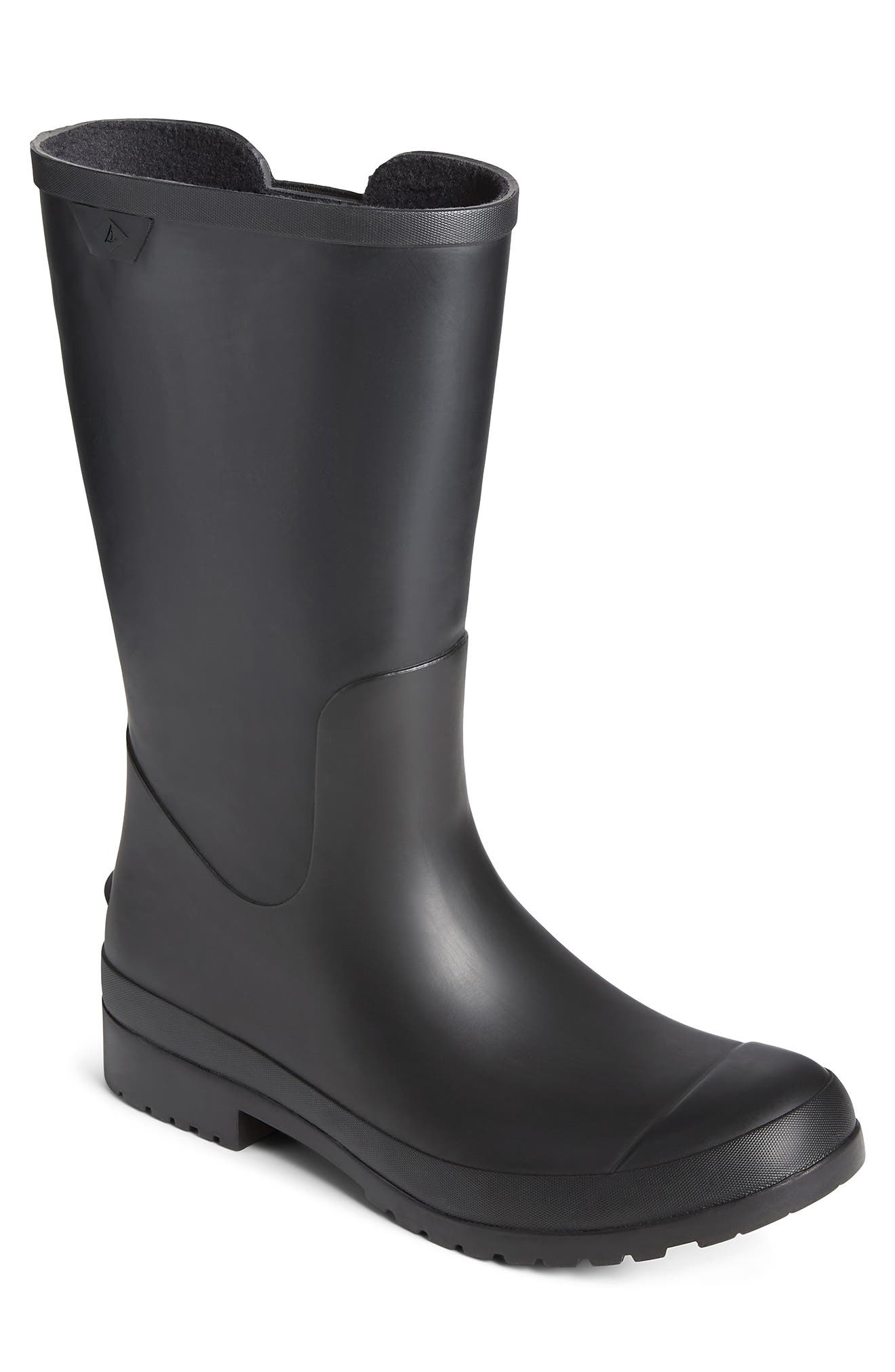 sperry rubber boots