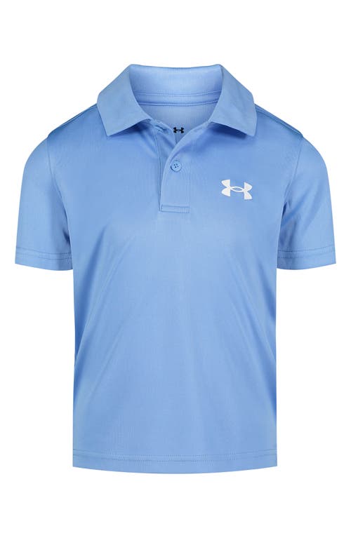 Under Armour Kids' Matchplay Solid Performance Polo in Carolina Blue at Nordstrom, Size 5