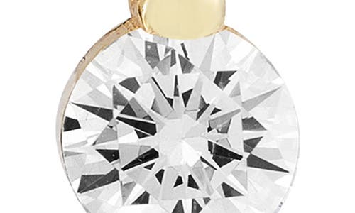 Sphera Milano Cz Linear Drop Earrings In Gold