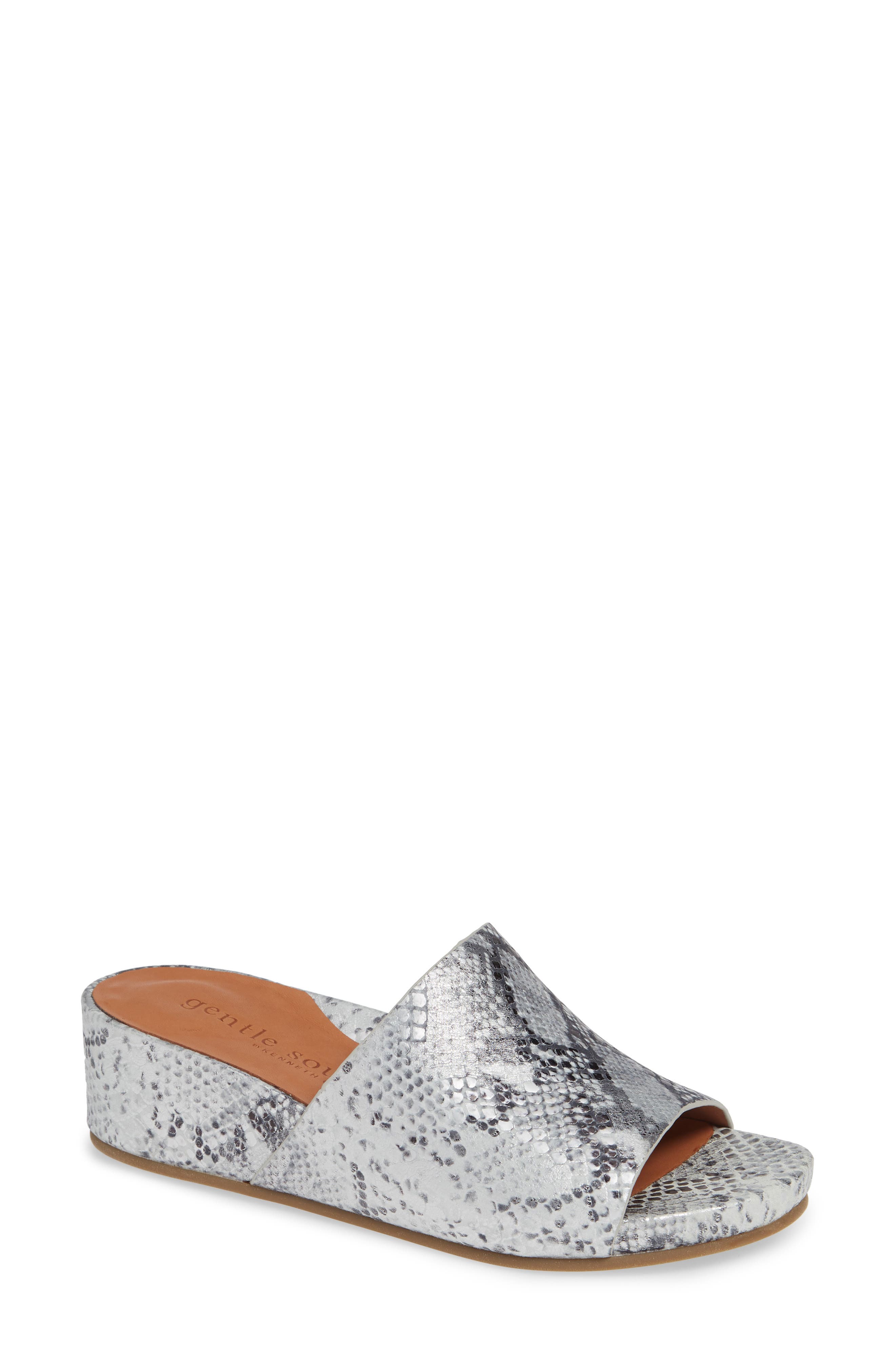 gentle souls gisele wedge slide