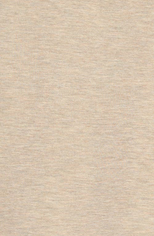 Johnston & Murphy Kids' Solid Reversible Quarter Zip Pullover In Oatmeal/light Gray