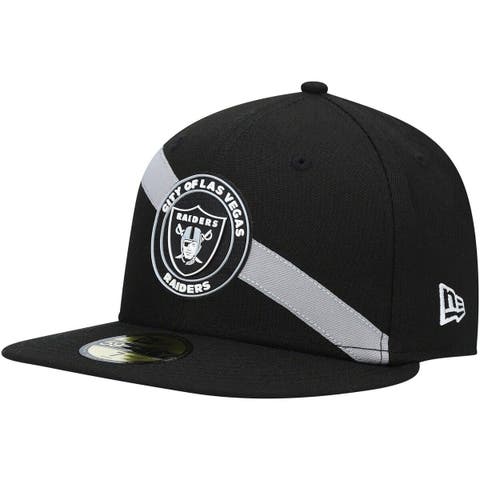 New Era 59FIFTY Las Vegas Raiders Super Bowl Liner Hat - Black Black / 7 1/4