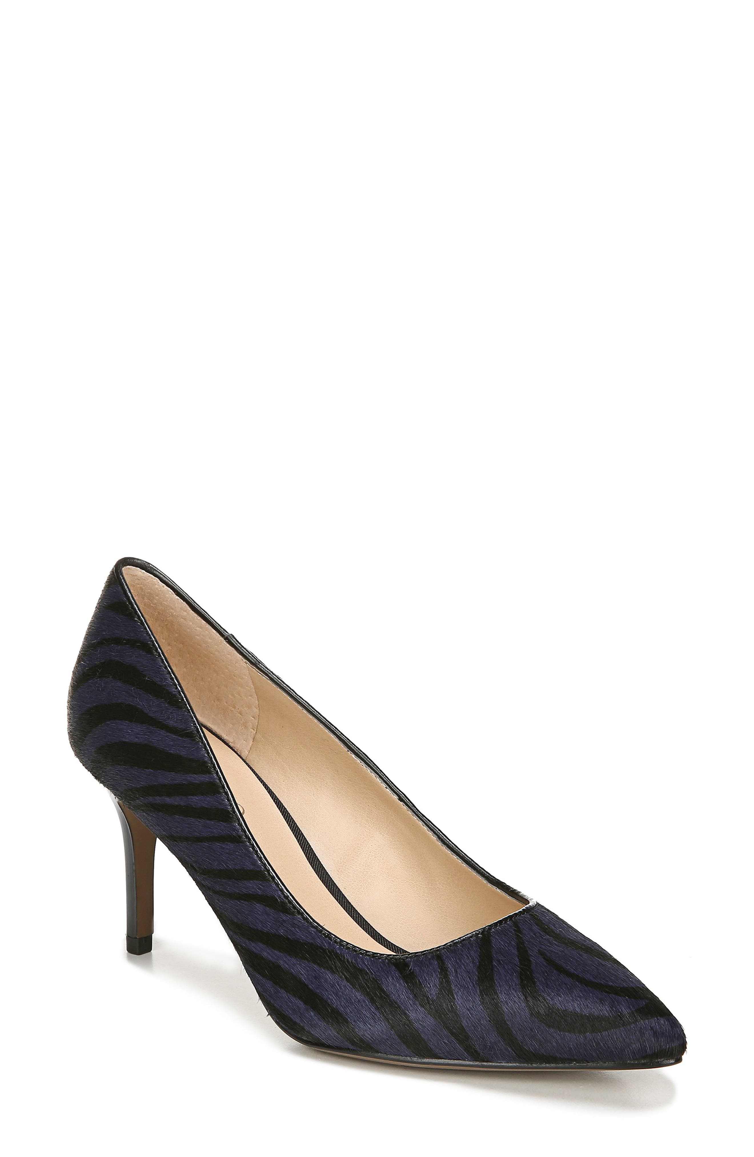 UPC 736716097156 product image for Women's Franco Sarto Bellini Genuine Calf Hair Pump, Size 10 M - Blue | upcitemdb.com