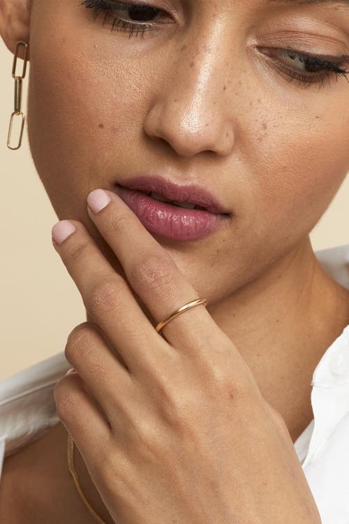 Oradina 14k Gold Stackable Everything Ring In Gold