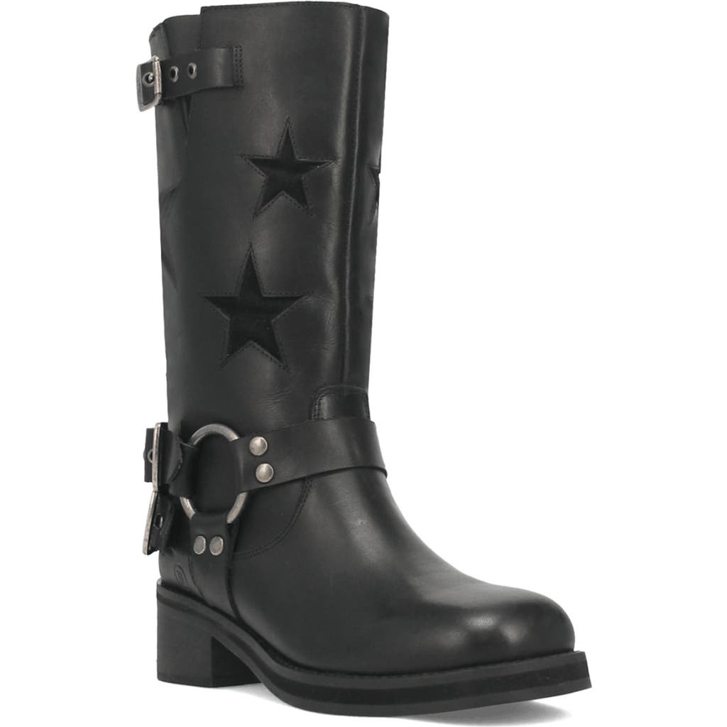 Dingo Blacklist Moto Boot In Black