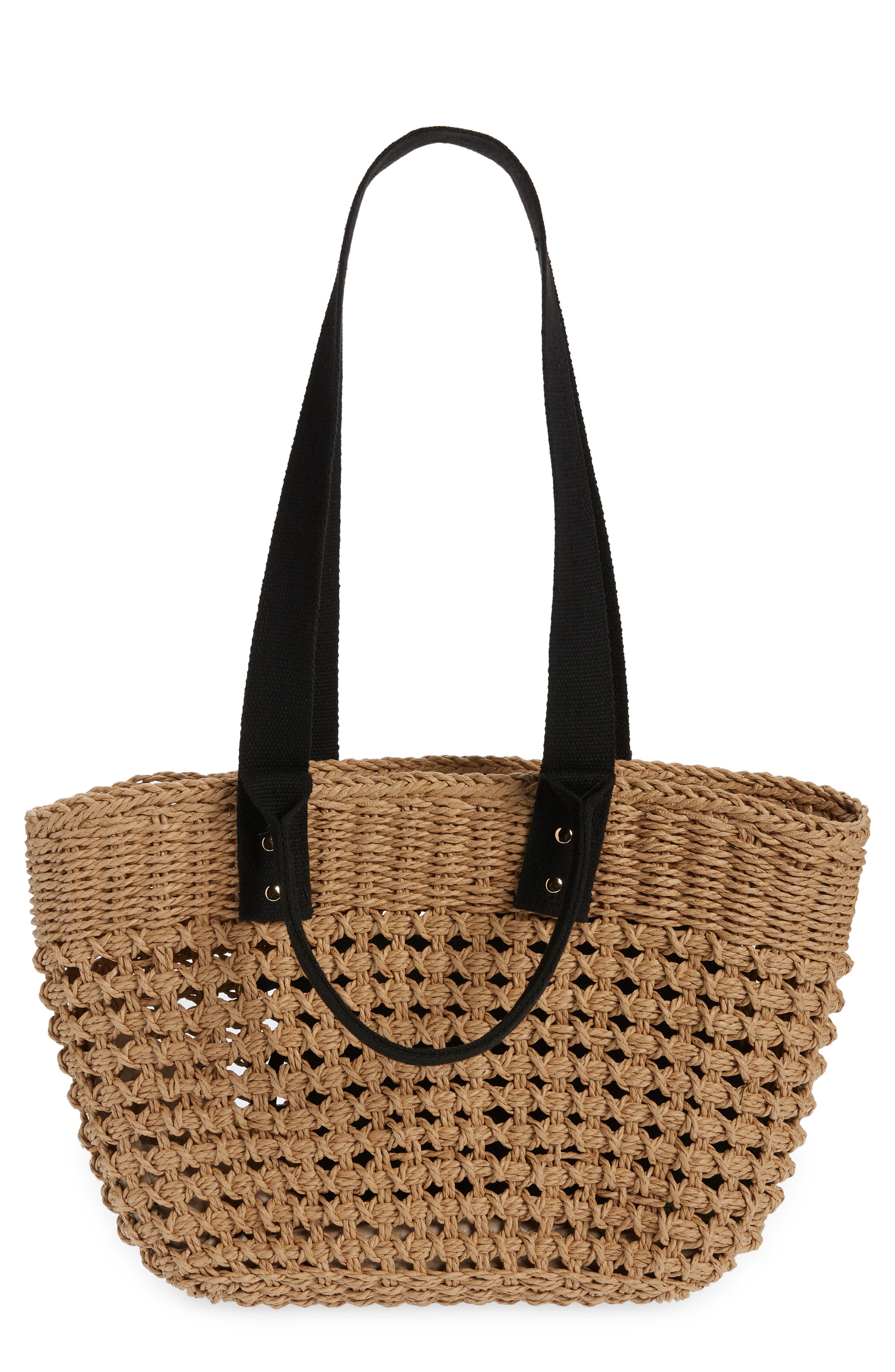 Nordstrom straw bag hot sale