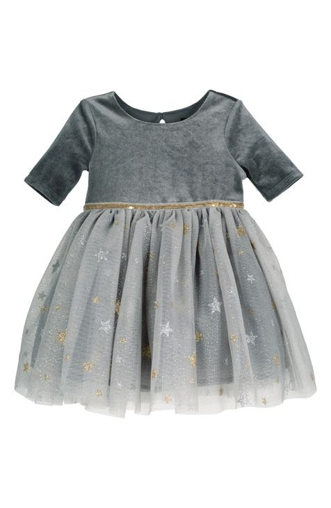 Velvet & Tulle Dress (Baby)