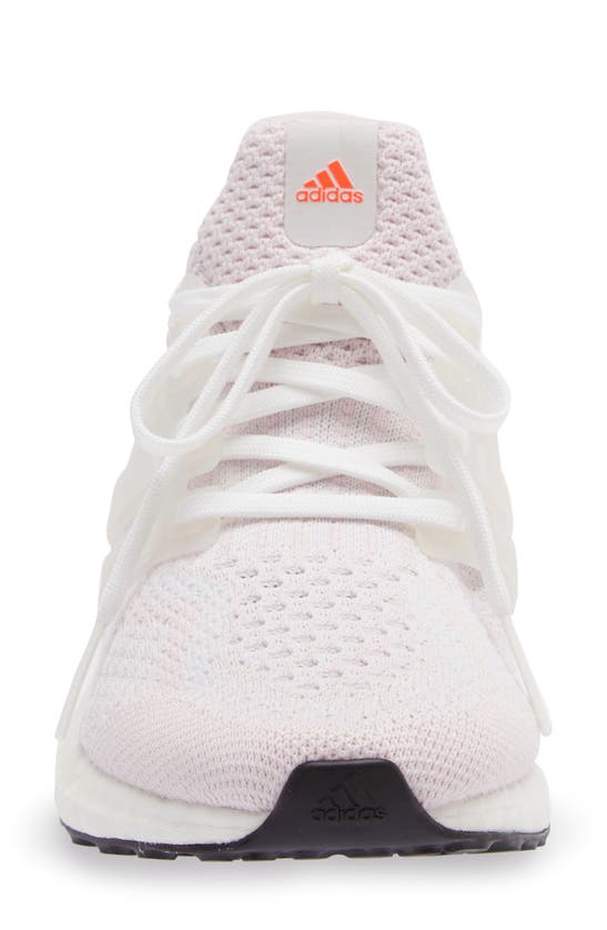 Adidas Originals Ultraboost 5.0 Dna Primeblue Sneaker In Almost Pink/ White/ Turbo