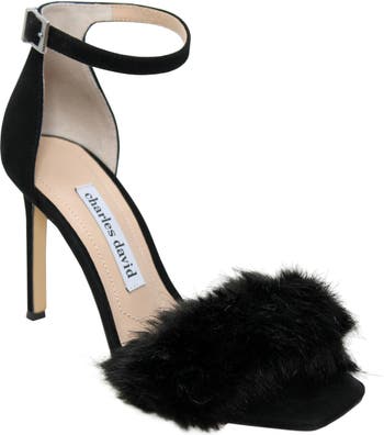 Charles David Empoli Faux Fur Sandal (Women) | Nordstromrack