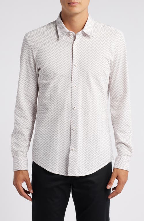 Shop Hugo Boss Boss Roan Kent Button-up Shirt In Open White