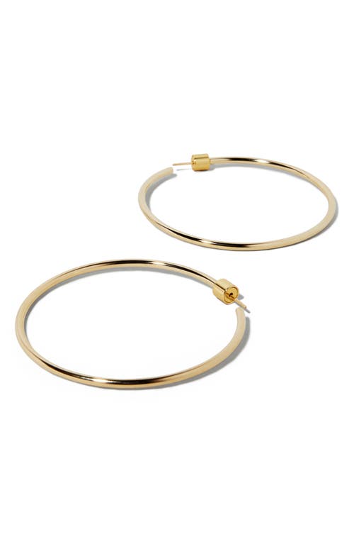 Jennifer Fisher Thread Baby Large Hoops In Gold