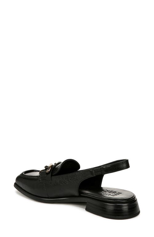 Naturalizer Frances Womens Chain Leather Slingbacks In Black