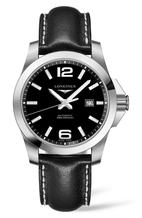 LONGINES HYDROCONQUEST AUTOMATIC BRACELET WATCH, 41MM,L37784583