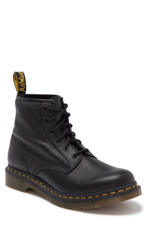 Dr. Martens 101 Lace-Up Boot Black Virginia at Nordstrom,