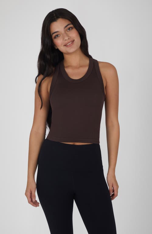 Shop 90 Degree By Reflex 3-pack Seamless Crop Tanks In Crystal Gray/antler/shopping