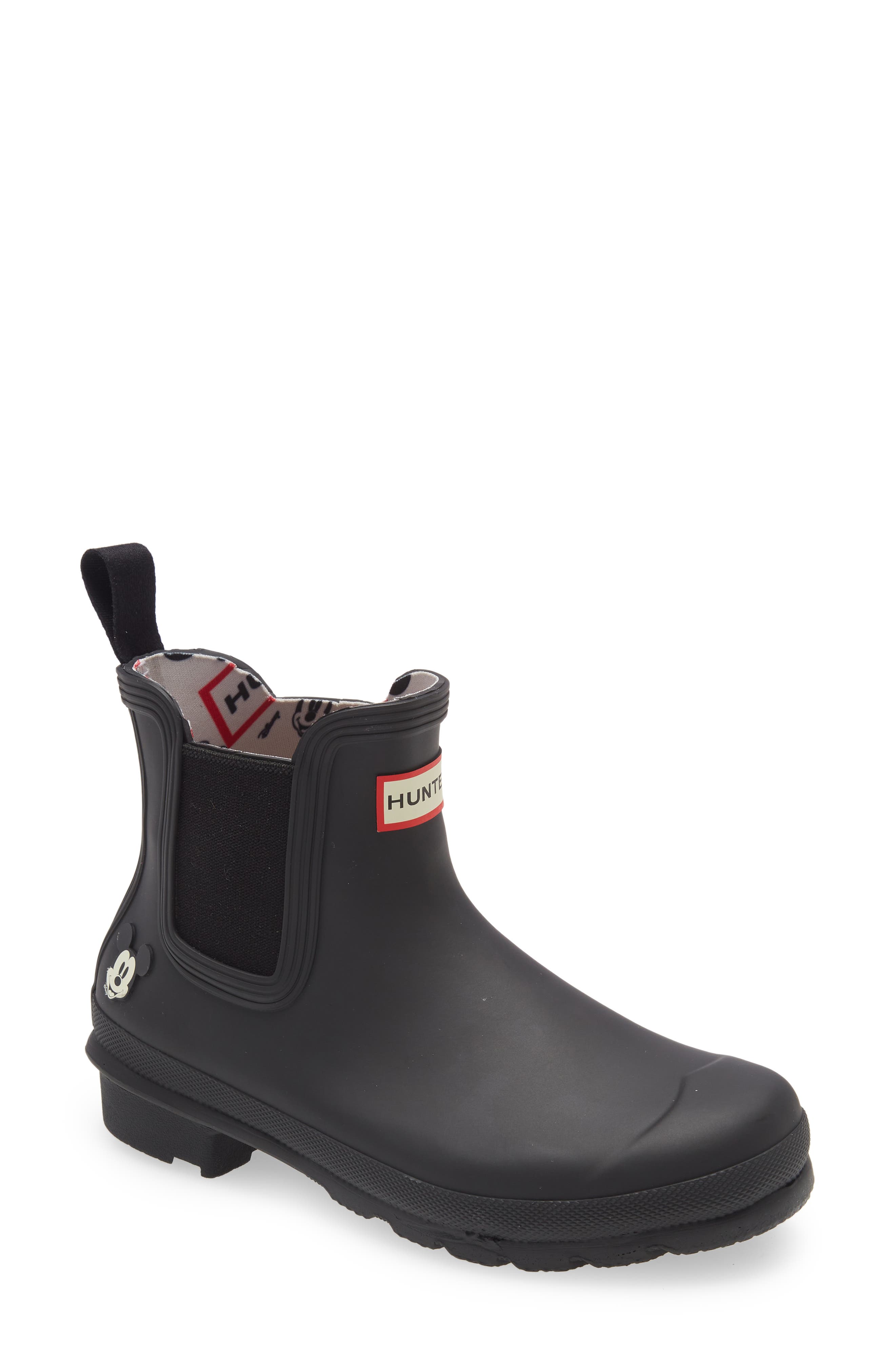 ankle rain boots hunter