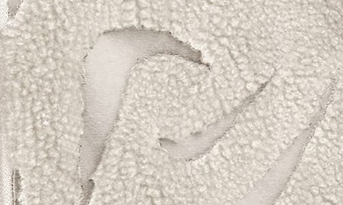 Nike Sportswear Cozy Loose Textured Jacket In Light Ore Brown
