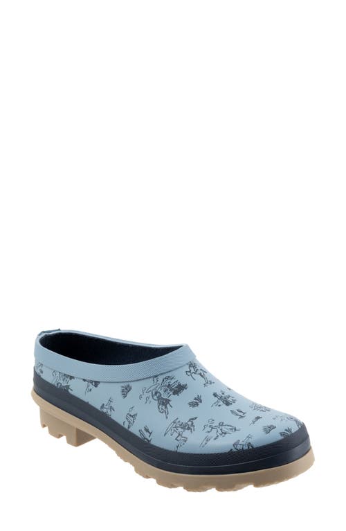 Pendleton Cow Girl Waterproof Garden Clog Light Blue at Nordstrom,