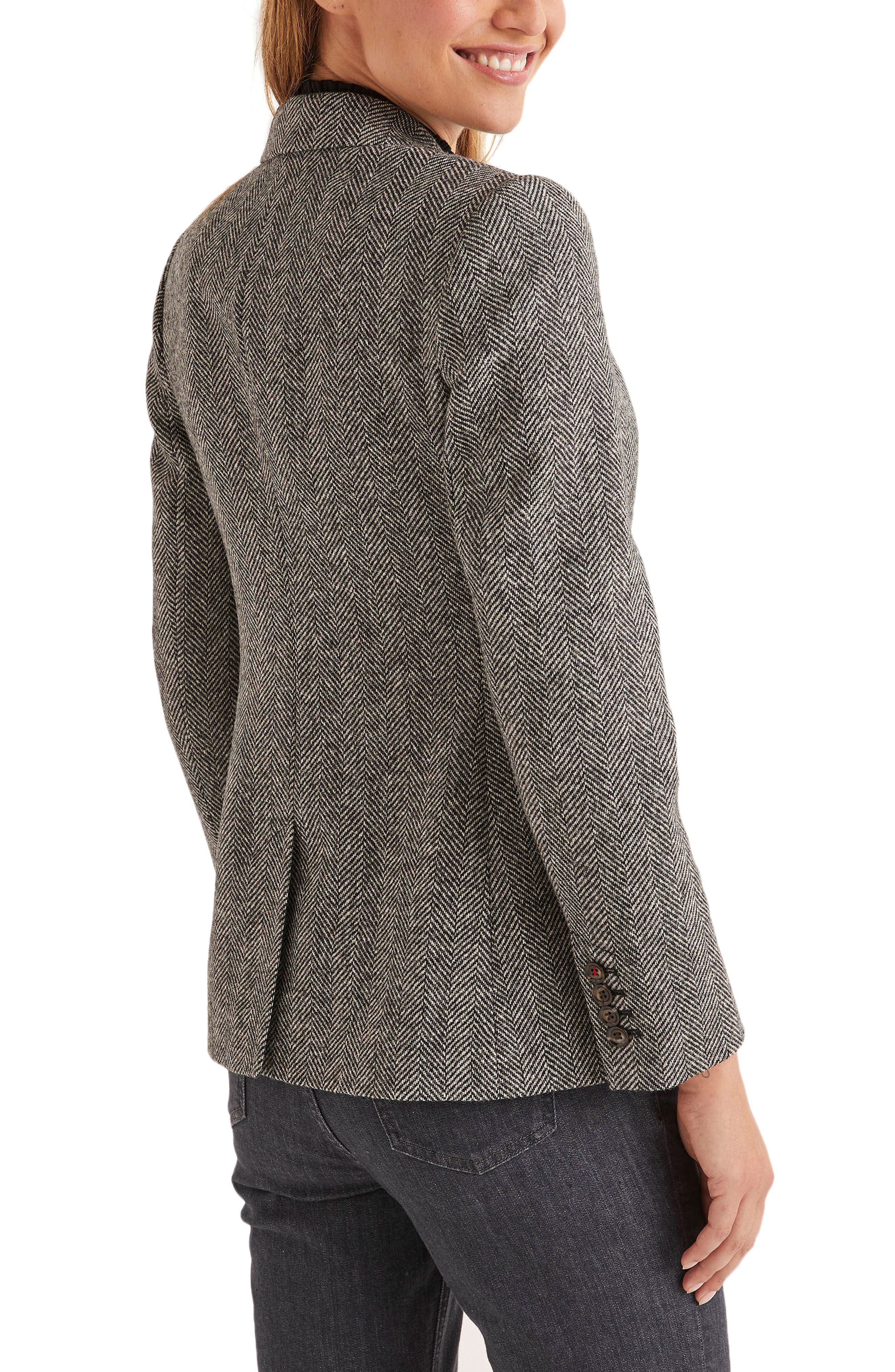 Boden Smyth Herringbone Tweed Wool Blazer Tweed blazer outfit Harris tweed jacket Blazer