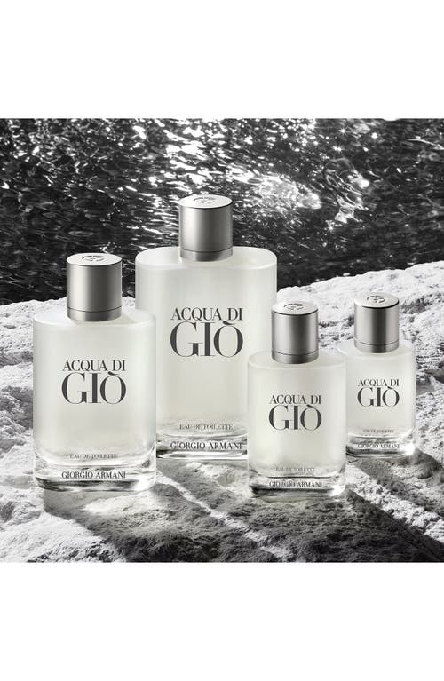 Shop Armani Collezioni Armani Beauty Acqua Di Gió Eau De Toilette In Refill