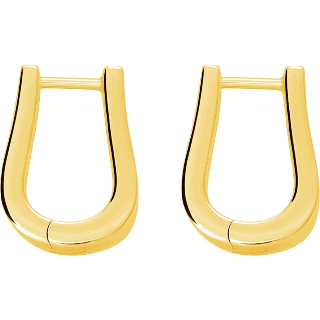 Lucy Quartermaine Women's Petal Hoops Small In Gold Vermeil In Gold