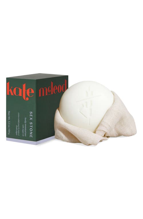 Kate Mcleod The Sex Stone - Sensual Massage Bar & Intimacy Body Oil 3.5 oz / 100 G In Refill