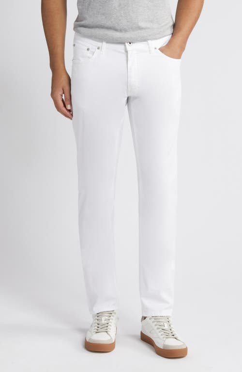 Chuck Slim Fit Five-Pocket Pants in White