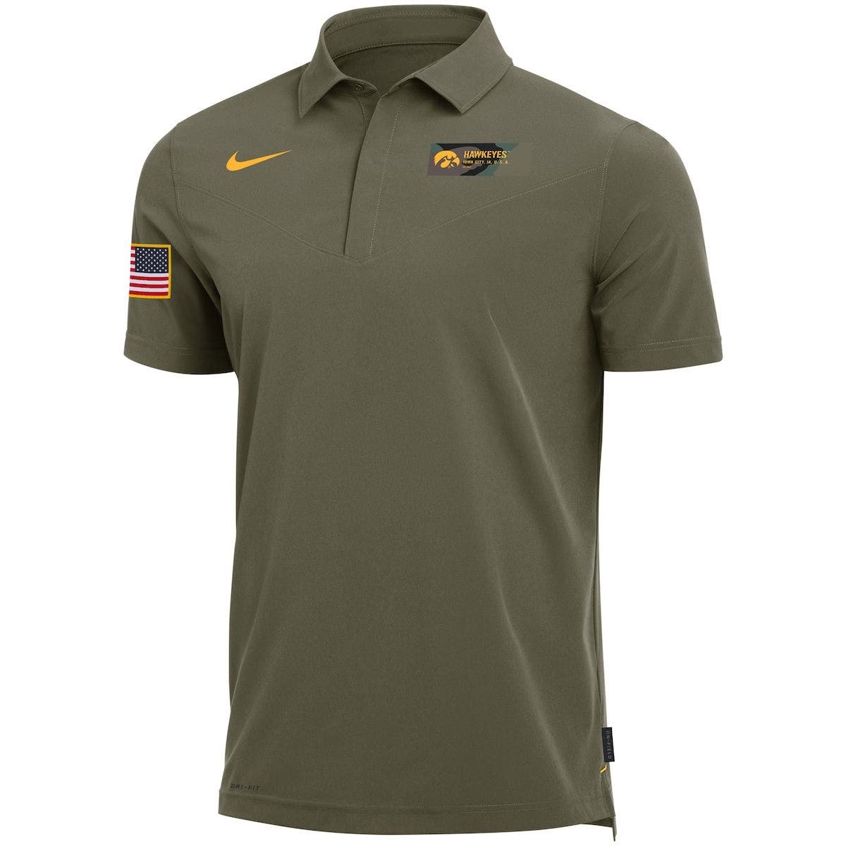 Nike Men's Nike Olive Iowa Hawkeyes UV 