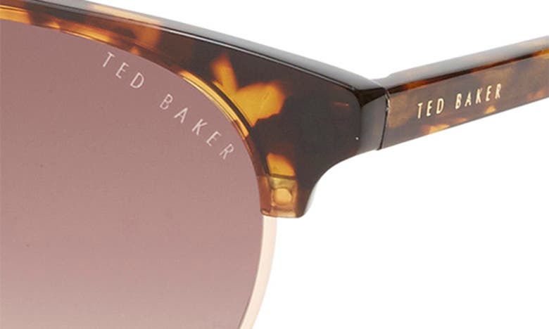 TED BAKER TED BAKER LONDON 54MM ROUND SUNGLASSES