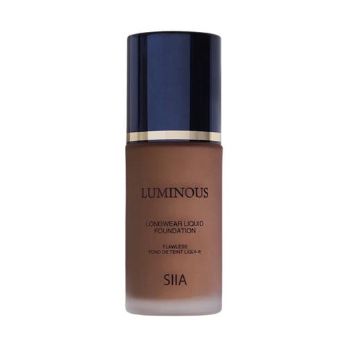 Shop Siia Cosmetics Luminous Longwear Liquid Foundation In Cocoa