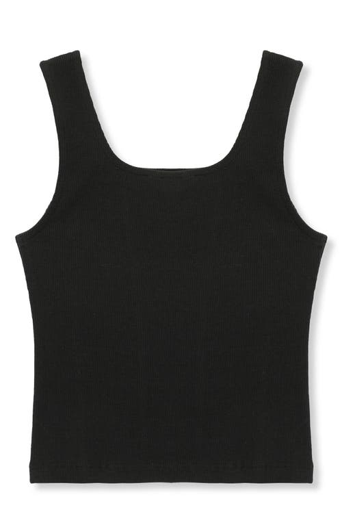 Shop Truce Kids' Seam Front Tank In Black