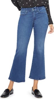 Petite High Waist Skinny Flared Jeans