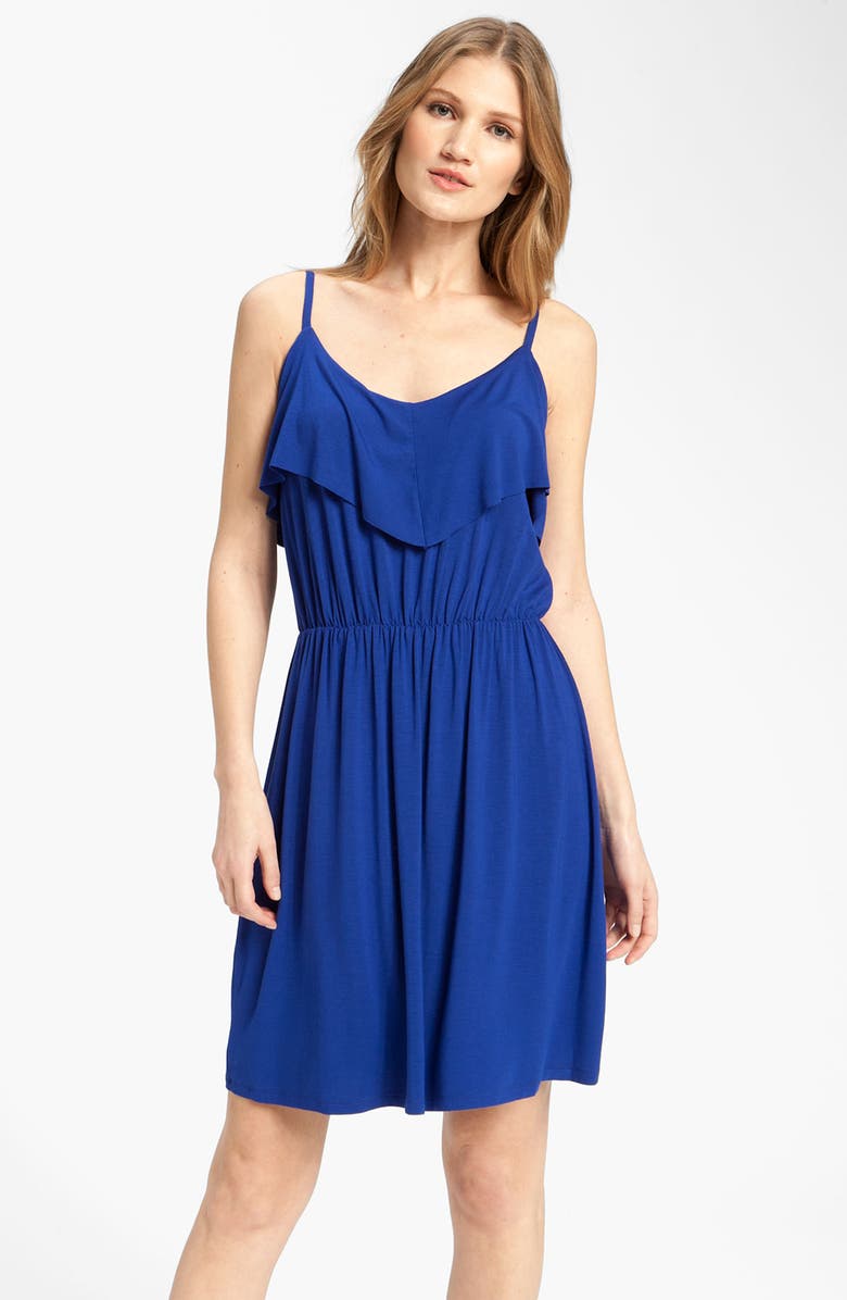 Felicity & Coco Ruffled V Back Jersey Tank Dress (Nordstrom Exclusive ...