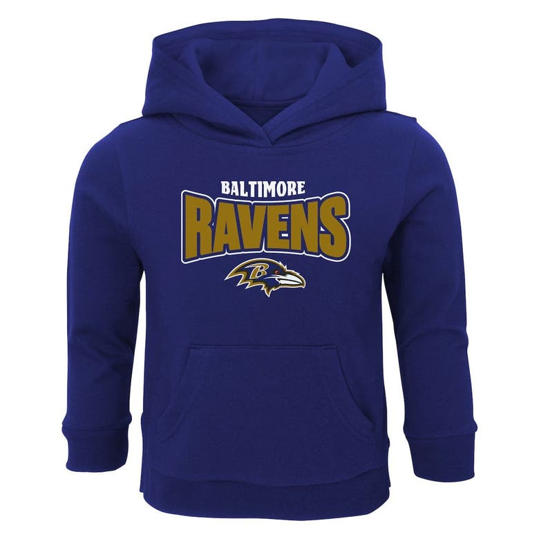 Outerstuff Big Boys Purple Baltimore Ravens Draft Pick Pullover