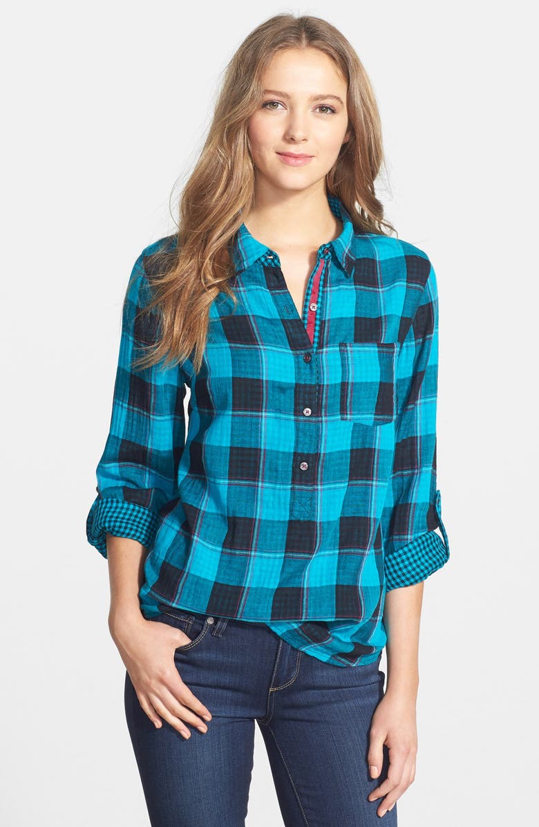 Nexx Plaid Henley Shirt | Nordstrom