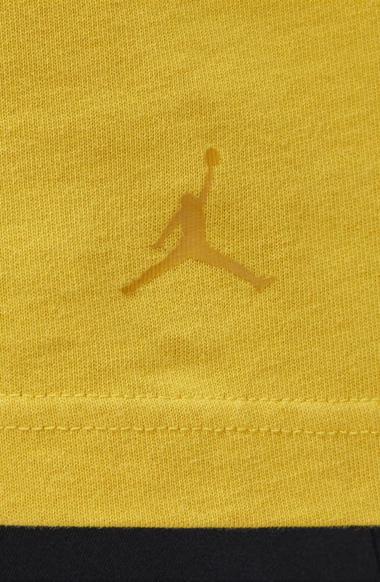 Shop Jordan Oversize Graphic T-shirt In Yellow Ochre