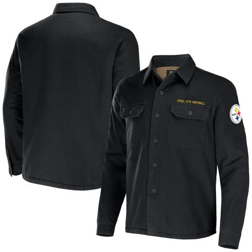 UPC 196615393832 product image for Men's NFL x Darius Rucker Collection by Fanatics Black Pittsburgh Steelers Canva | upcitemdb.com